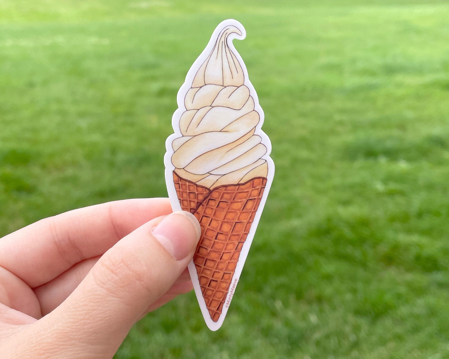 Ice Cream Cone Sticker