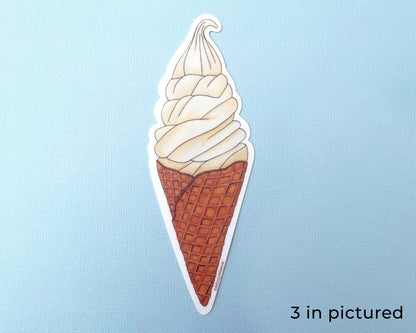 Ice Cream Cone Sticker