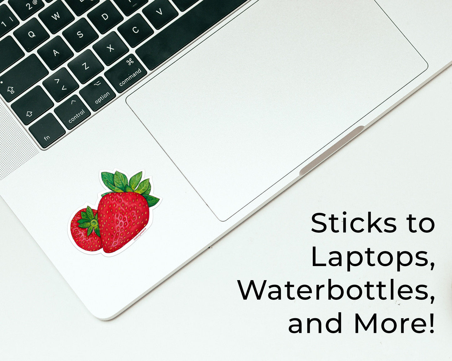 Strawberry Waterproof Sticker