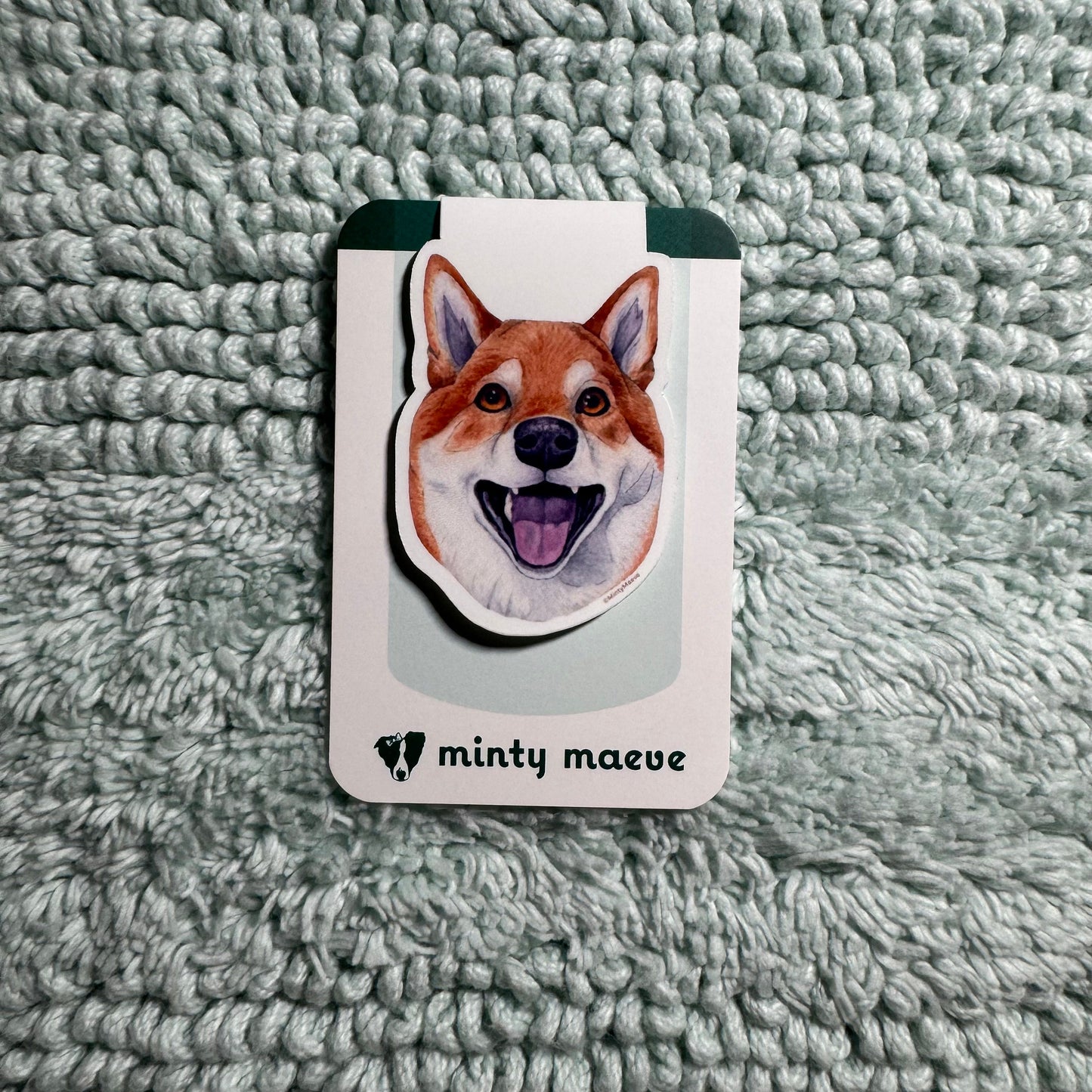 Shiba Inu Magnetic Bookmark