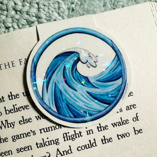 Ocean Wave Magnetic Bookmark