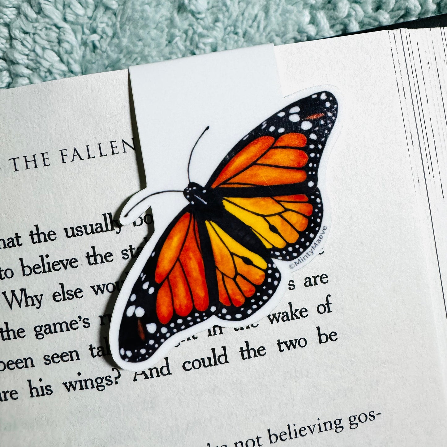 Monarch Butterfly Magnetic Bookmark