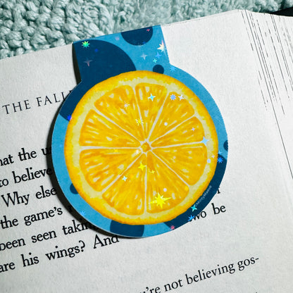 Lemon Magnetic Bookmarks