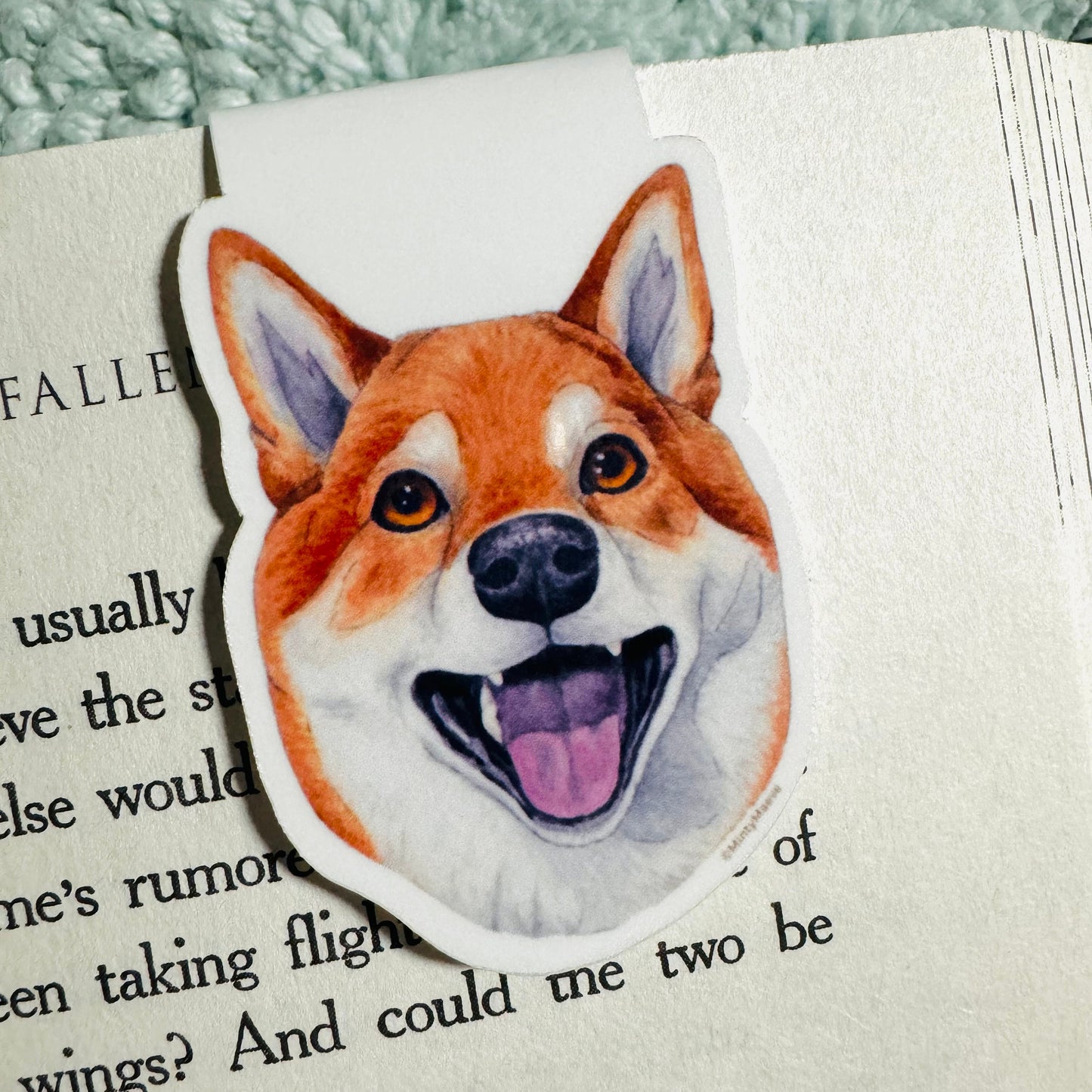 Shiba Inu Magnetic Bookmark