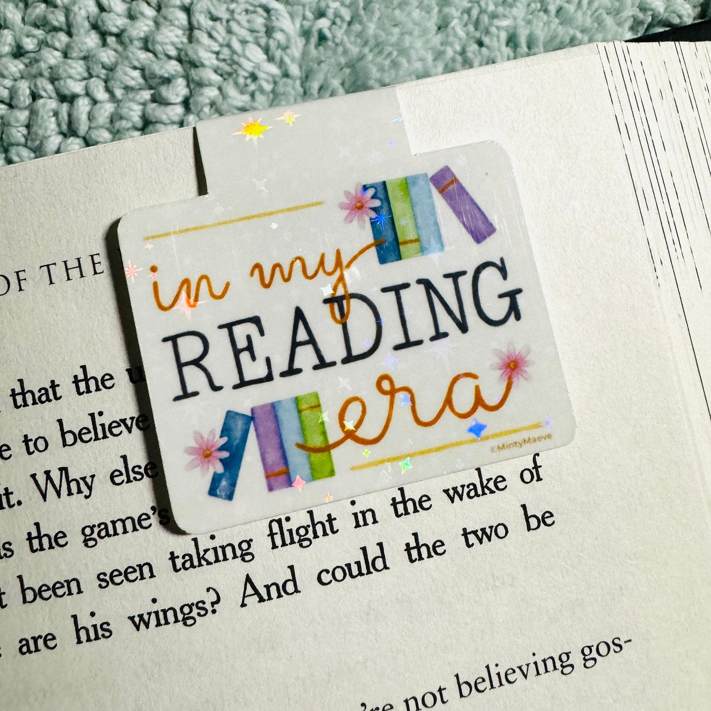 In My Reading Era Magnetic Bookmark