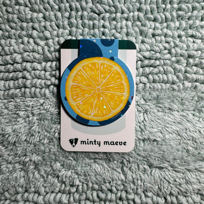 Lemon Magnetic Bookmarks